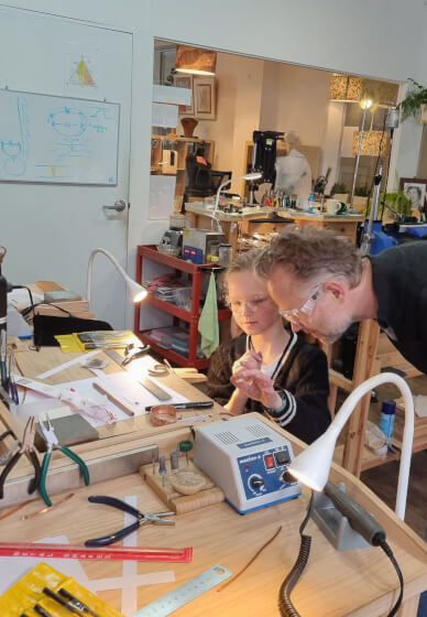 Junior Metal Jewellery - School Holiday Workshop
