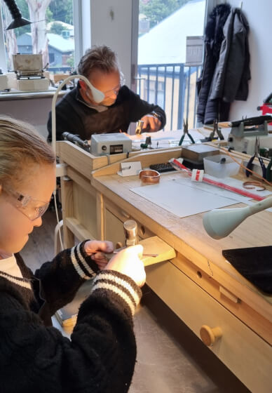 Junior Metal Jewellery - School Holiday Workshop