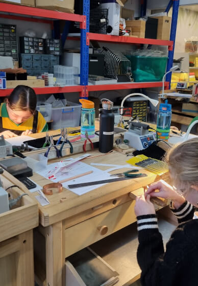 Junior Metal Jewellery - School Holiday Workshop
