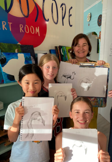 Kaleidoscope Homeschool Art Class