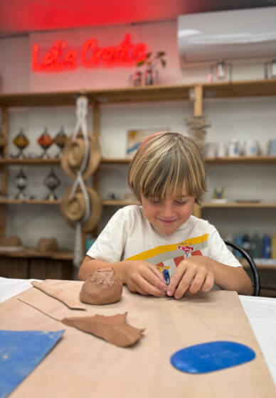 Kids and Me: Hand Building Mug Workshop