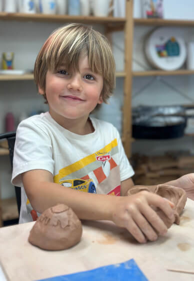 Kids and Me: Hand Building Mug Workshop