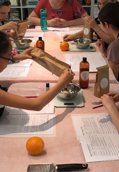 Kids and Teens DIY Natural Skincare School Holiday Workshop