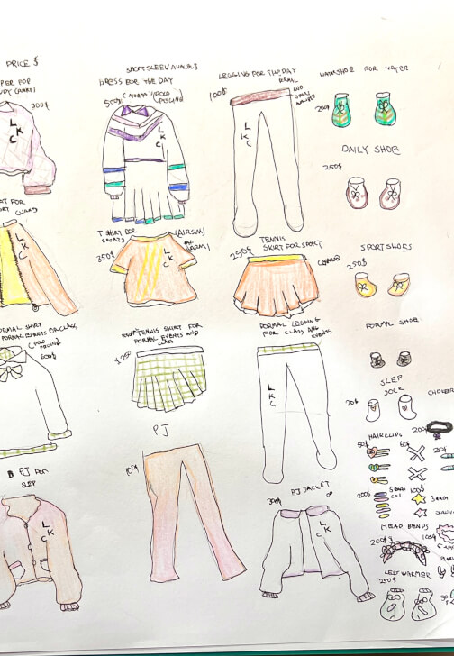 Kids and Teens Fashion Design Course (4 Sessions, 8 Hours)