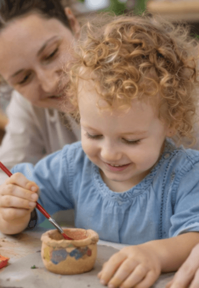 Kids and Toddler Clay Play – Parent and Child Pottery Workshop (Ages
