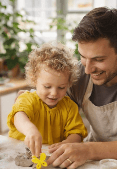 Kids and Toddler Clay Play – Parent and Child Pottery Workshop (Ages