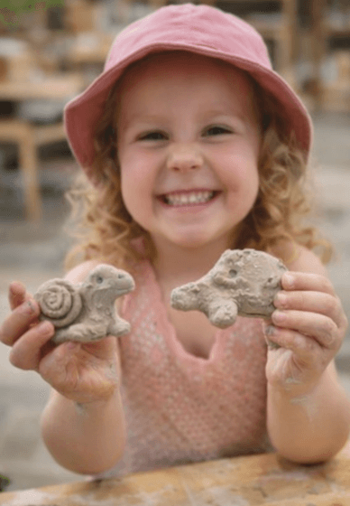 Kids and Toddler Clay Play – Parent and Child Pottery Workshop (Ages