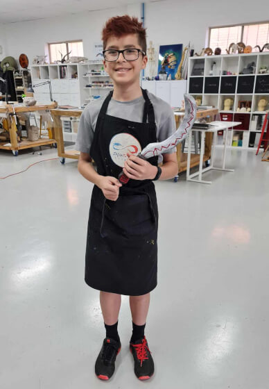 Kids Art Workshop – Wed Term 3: Cosplay and Sculpting