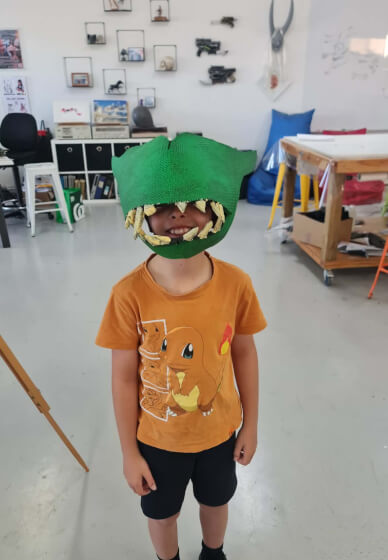 Kids Art Workshop – Wed Term 3: Cosplay and Sculpting