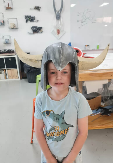 Kids Art Workshop – Wed Term 3: Cosplay and Sculpting