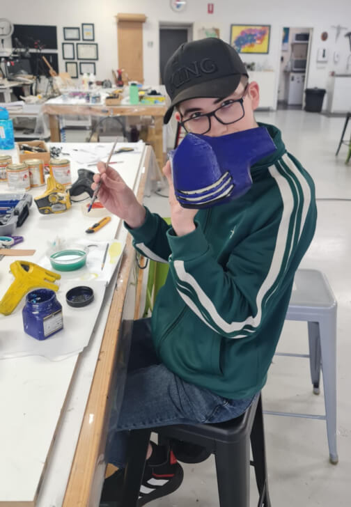 Kids Art Workshop – Wed Term 3: Cosplay and Sculpting