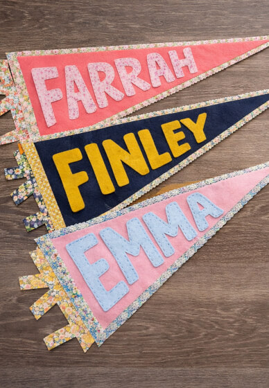 Kids Banner Workshop: Make Your Own Name Pennant (Ages 12–15)