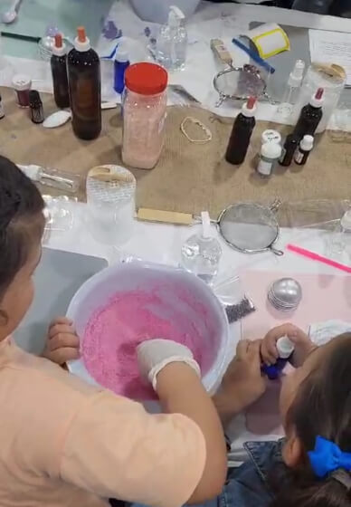 Kids Bath and Body Product Making Workshop