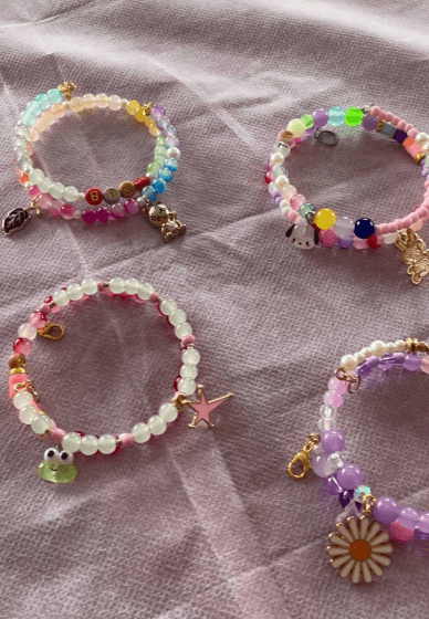 Kids Beaded Jewellery Making Workshop Party