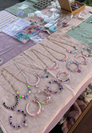 Kids Beaded Jewellery Making Workshop Party