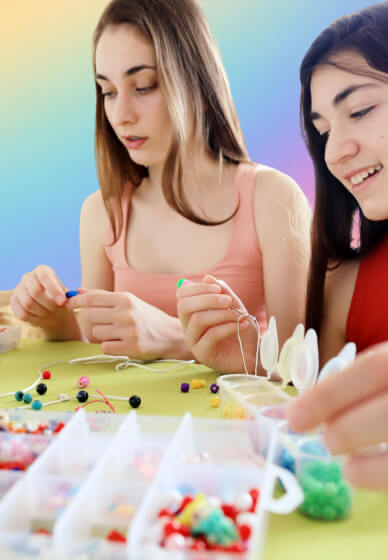 Kids Birthday Party Jewellery Making Workshop