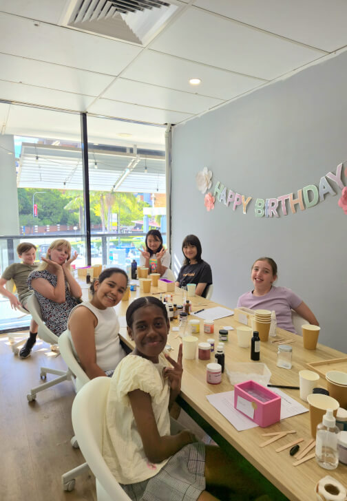 Kids Birthday Party Soap Workshop School Holiday Play Day
