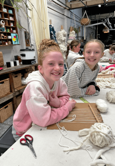 Kids Creative Weaving Workshop Create Your Own Wall Hanging