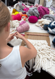 Kids Creative Weaving Workshop Create Your Own Wall Hanging