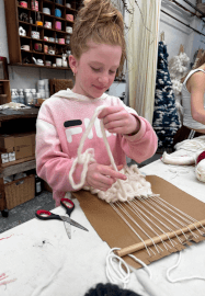 Kids Creative Weaving Workshop Create Your Own Wall Hanging