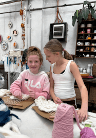 Kids Creative Weaving Workshop Create Your Own Wall Hanging