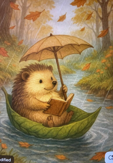 Kids' Cute Hedgehog