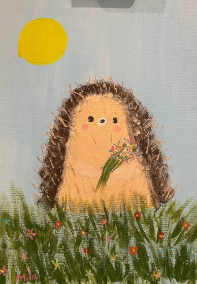 Kids' Cute Hedgehog Workshop