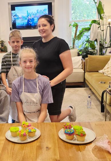 Floral Cupcake Decorating Workshop for Kids
