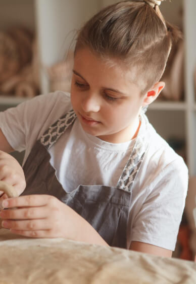 Kids' Full-Day Clay Sculpture Workshop: Professional Carving