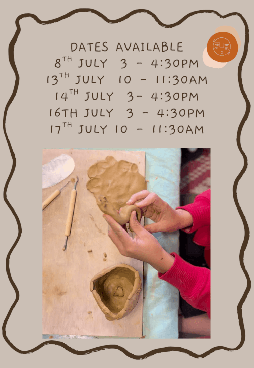 Kids Handbuilding Clay Workshop