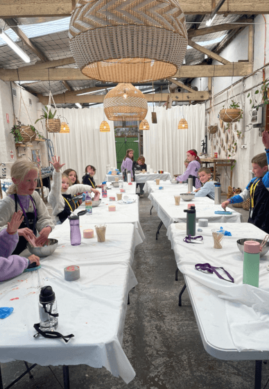 Kids Jesmonite Workshop Create a Photo Frame and Trinket Tray