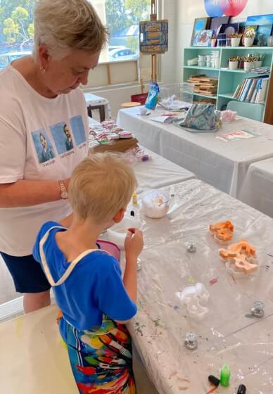 Kids Mother's Day Eco-Resin and Painting Workshop