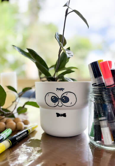 Kids Paint a Pot Workshop - with Plant