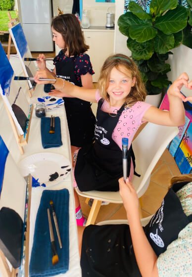 Kids Paint and Singalong Birthday Parties