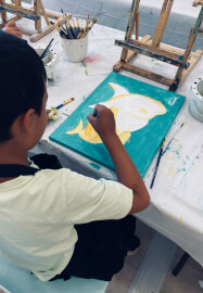 Kids Painting Workshop: Chill Shark