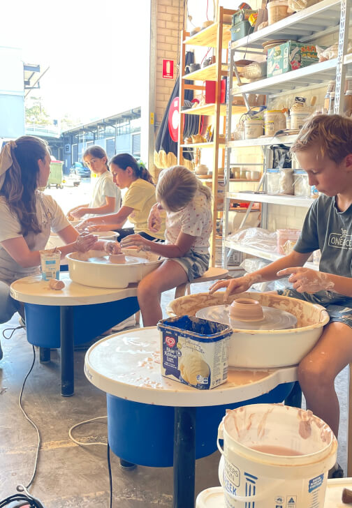 Kids Pottery Workshop - Full Day