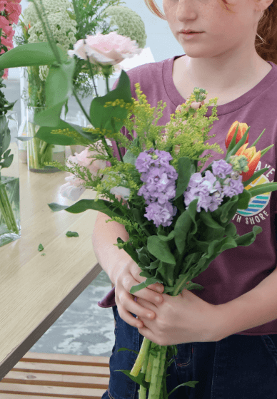 Kids' School Holiday Flower Workshop