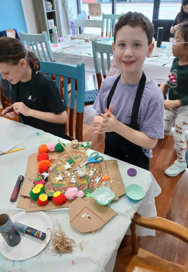 School Holiday Art Class for Kids