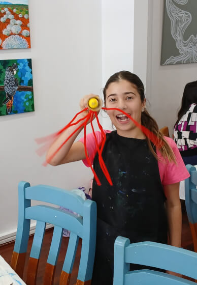 School Holiday Art Class for Kids