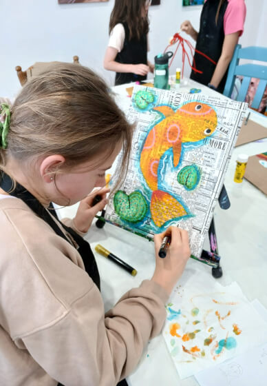 School Holiday Art Class for Kids