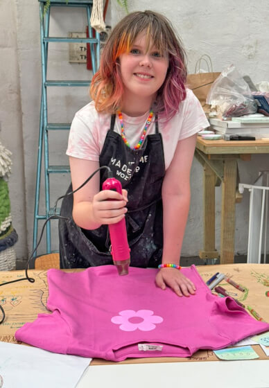 Kids Screen Printing Workshop (Ages 8-12)