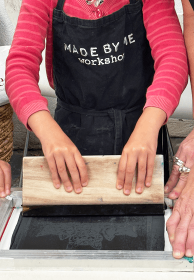 Kids Screen Printing Workshop (Ages 8-12)