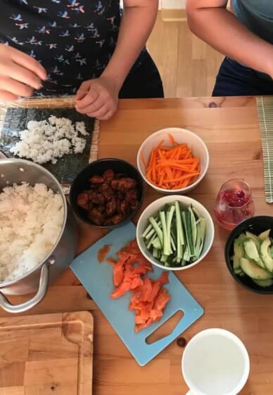 Kid's Sushi Making Class