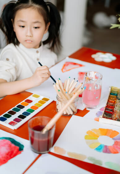 Kids Watercolour Art Class