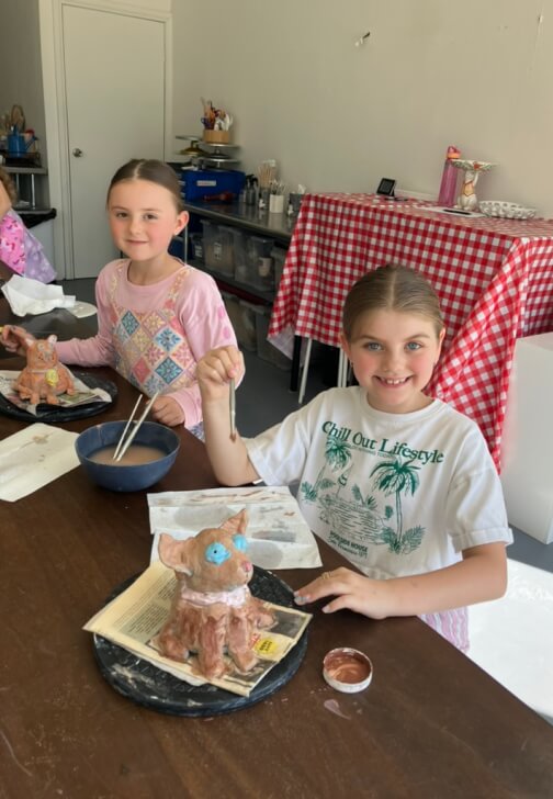 Kids Wheel Throwing / Hand Building Term Pottery Course
