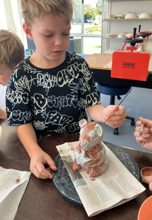 Kids Wheel Throwing / Hand Building Term Pottery Course