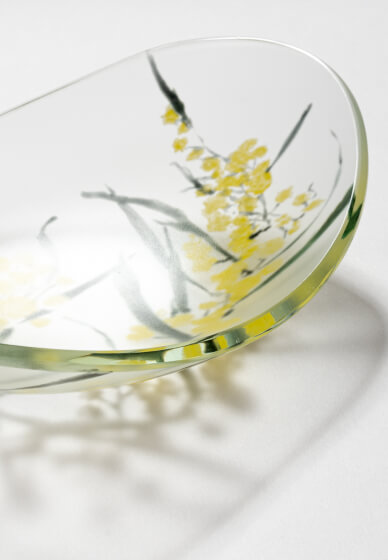 Kiln Formed and Painted Glass Workshop: Platter