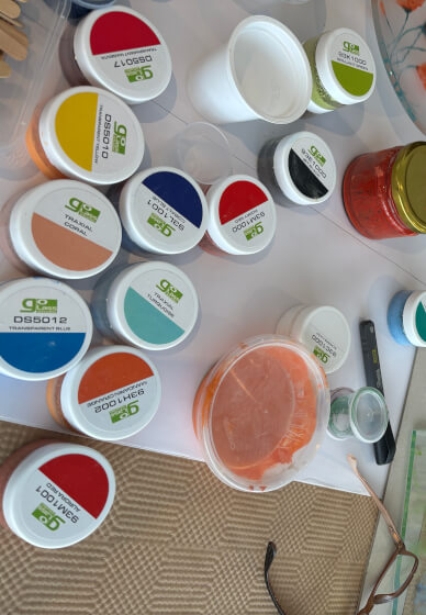 Kiln Painted Glass Lantern Making Workshop