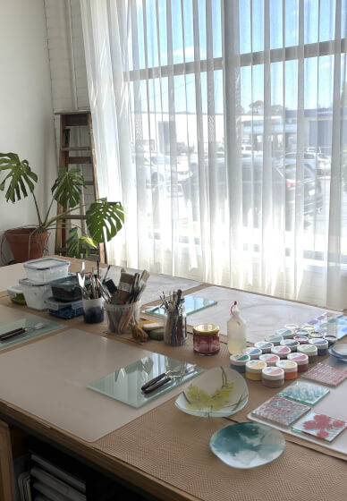 Kiln Painted Glass Lantern Making Workshop