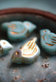 Kit Only - Love Bird Beaded Jewellery Making Kit - Blue